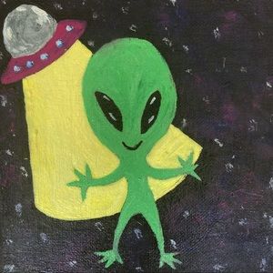 Alien Painting 👽🛸